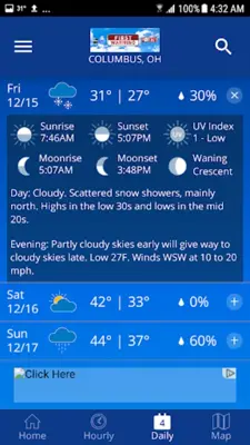 OHIO WX android App screenshot 0